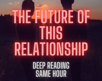 Die Zukunft dieser Beziehung, Tarot-Lesung in der gleichen Stunde, Psychische Zukunftslesung, schnelle Lieferung, Liebes-Tarot-Lesung, Tarot am selben Tag
