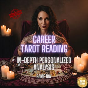 Same Hour Career Tarot Reading, Detailed Psychic Career Reading, Career Tarot Card Reading, Finance Reading, Money Reading