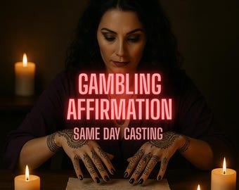 WIN GAMBLING AFFIRMATION, Money Affirmation to Win Lottery, Get Rich Fast Affirmation, Prosperity & Financial Affirmation, Win Slots