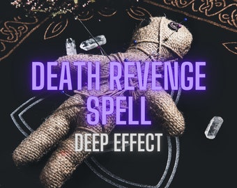 Ultimate DEATH Spell, Revenge Spell, Death Curse, Curse Your Enemy, Make Them Regret What They Did, Dark Magic, Asmodeus Demon Pact