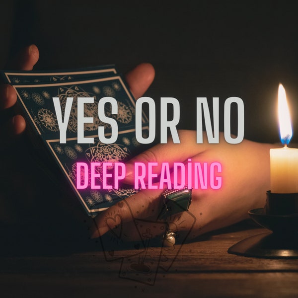 Quick YES or NO Psychic Reading Same Hour, Yes or No Questions, Psychic Reading, Tarot Reading