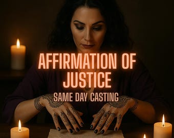 AFFIRMATION OF JUSTICE, Revenge, Justice, call to universe