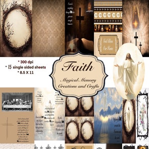 Collection de scrapbooking Faith