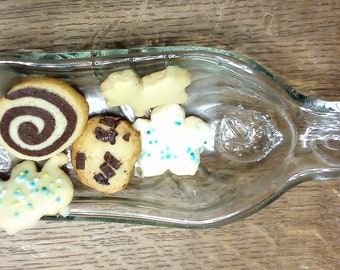 Vetrofusione, ciotola, bottiglia, upcycling, vassoio