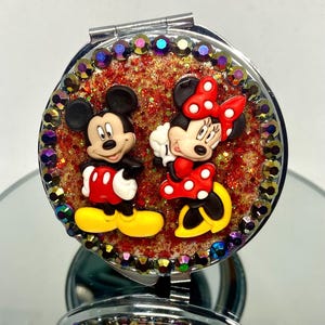 Mickey Mouse Compact Mirror - Etsy