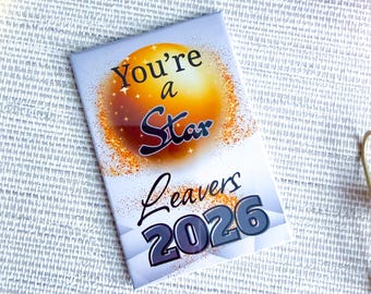 Class of 2026 Fridge Magnets Bulk, Year 11 Leavers Gifts, School Graduation Favour, You’re a Star Student Keepsake, Bulk School Gifts,