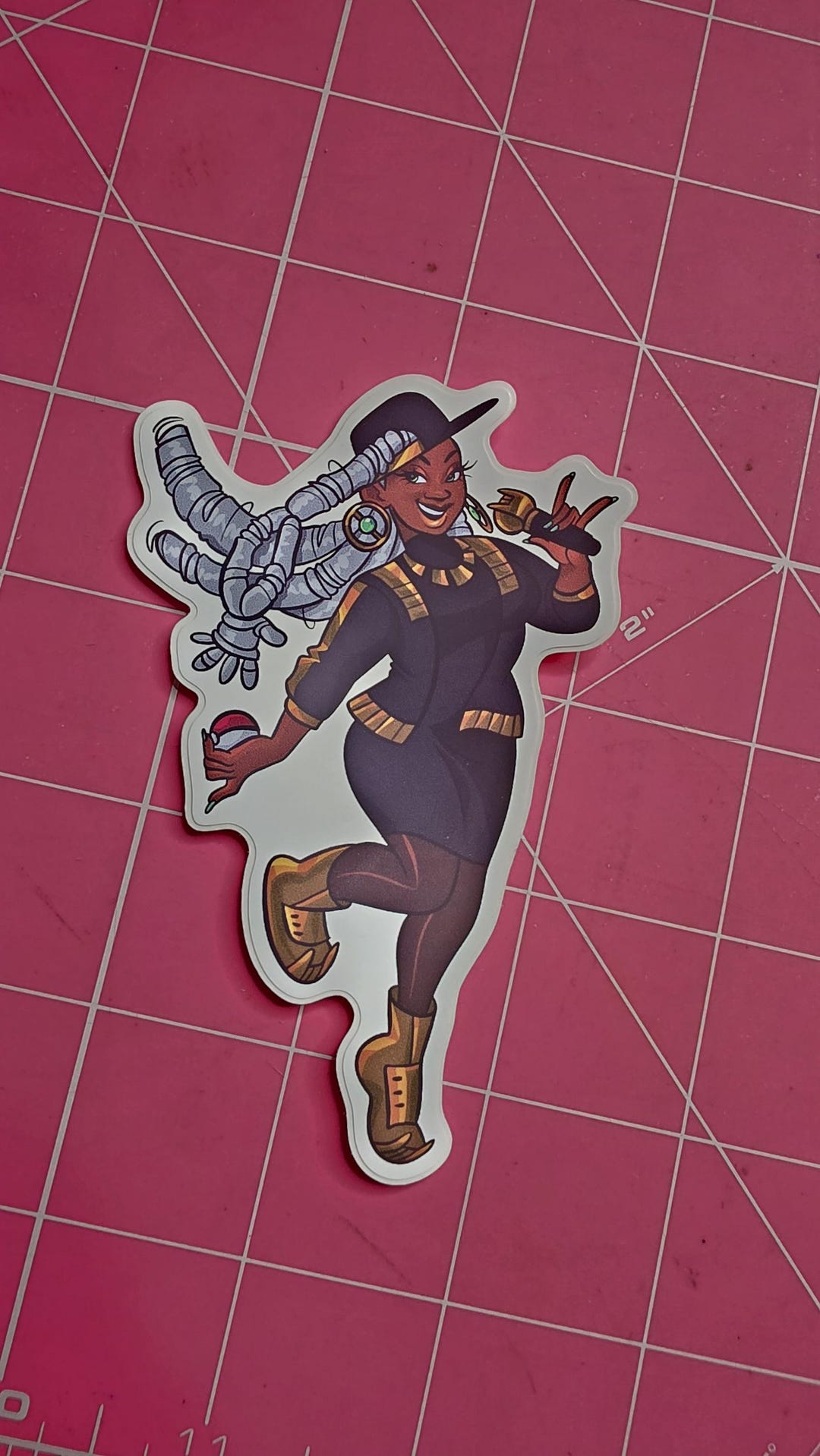 Gym Leader Cosplay Sticker - Etsy