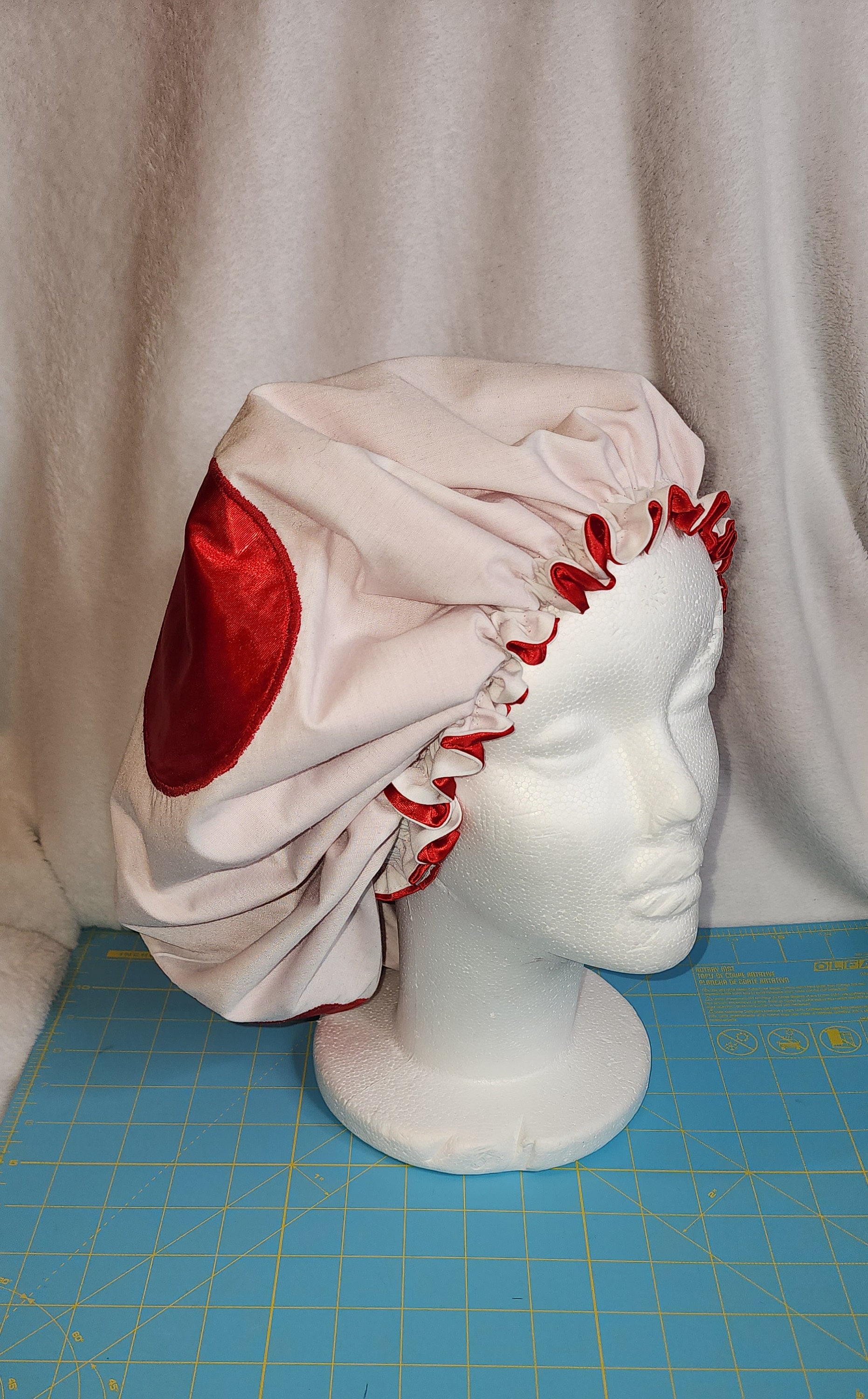 Mushroom Satin Lined Bonnet - Etsy display picture 2