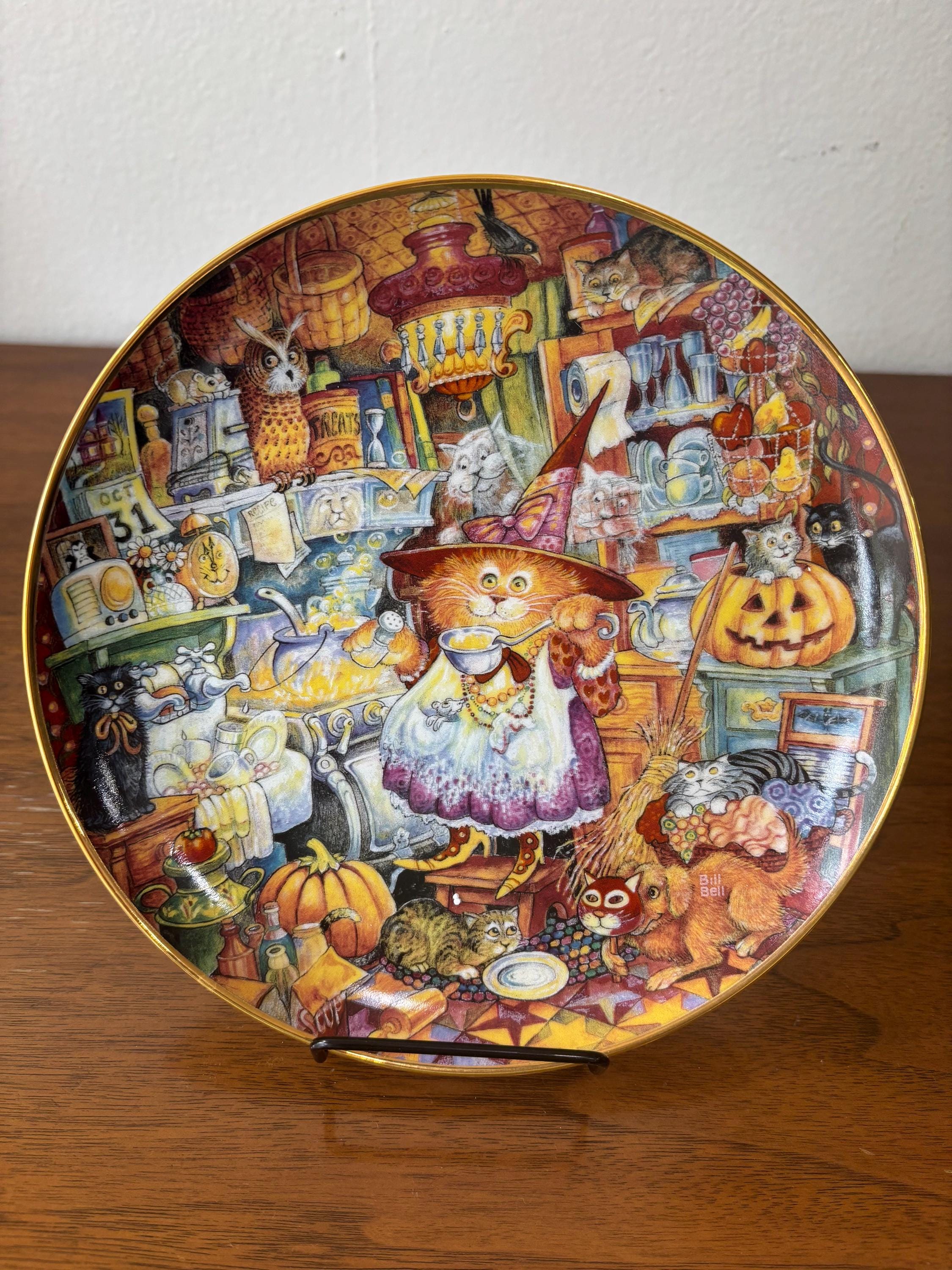 Vintage cat plate - Etsy 日本