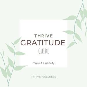 Thrive Gratitude Guide