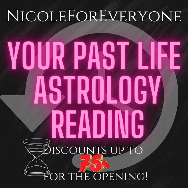 SAME HOUR - Your Past Life Astrology Reading - What were you like in your past life?