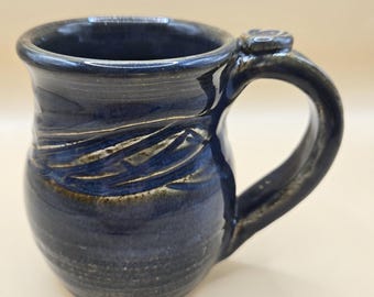 Handmade Wheel Thrown Pottery Mug