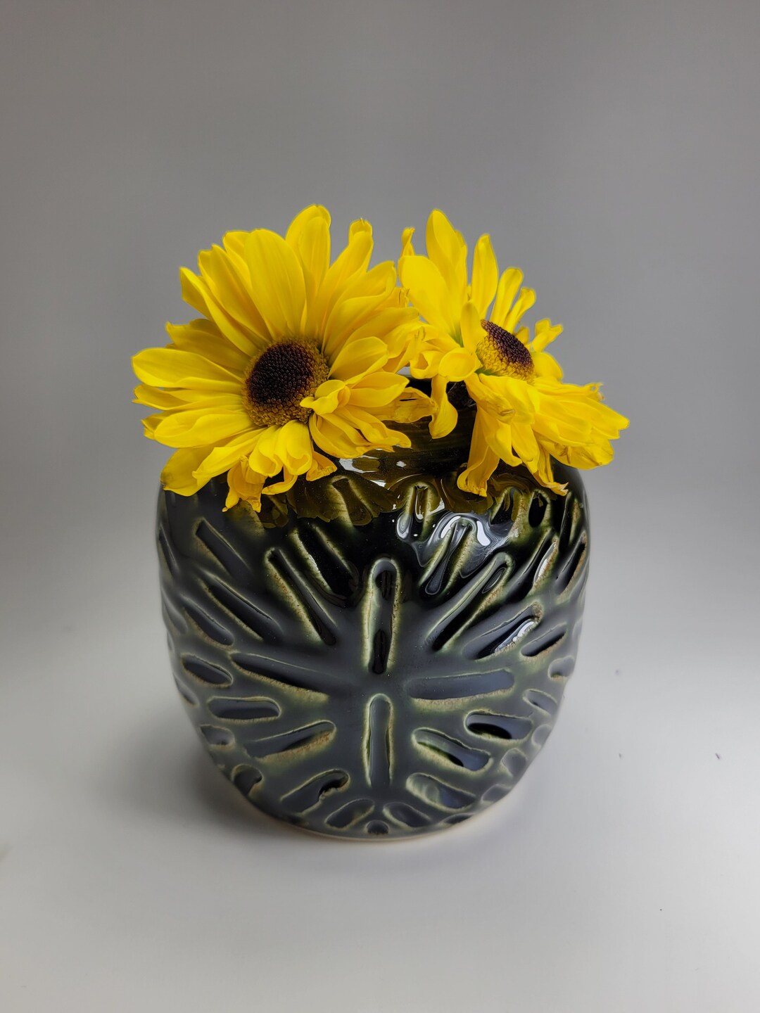 Hand Thrown Pottery Small Flower Vase Etsy