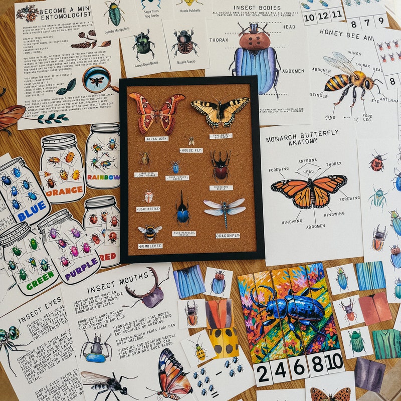 "in the Treehouse With" Insect - Etsy Canada