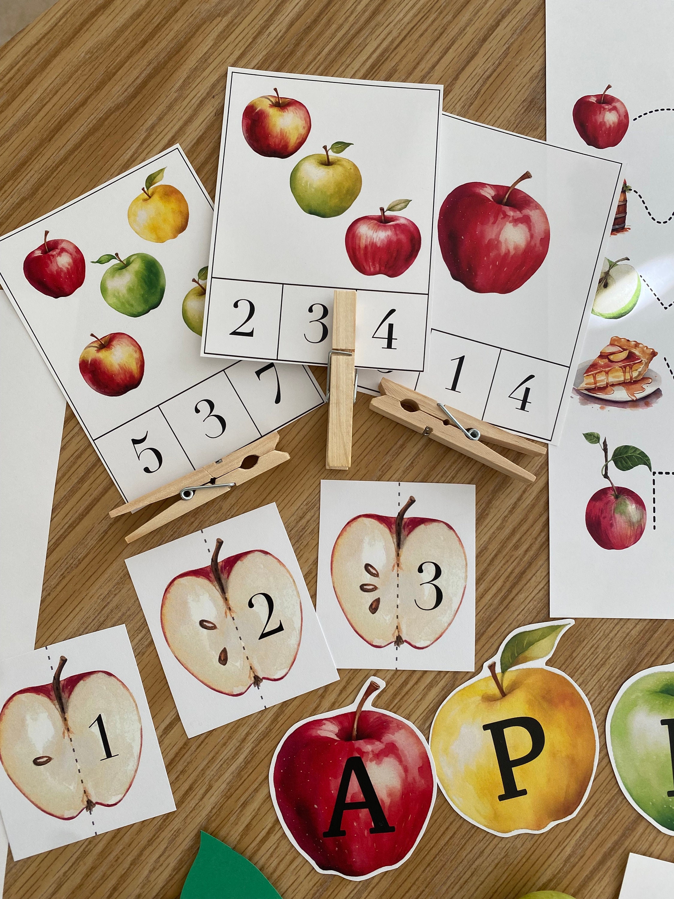 Apples Unit Study, 40 Page PDF, Morning Basket, Homeschool, Learning ...