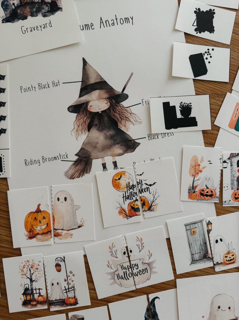 Halloween Unit Study, 128 Page PDF, Morning Basket, Homeschool ...