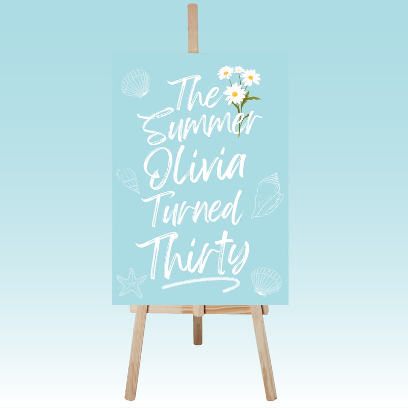 The Summer I Turned Pretty Poster Etsy