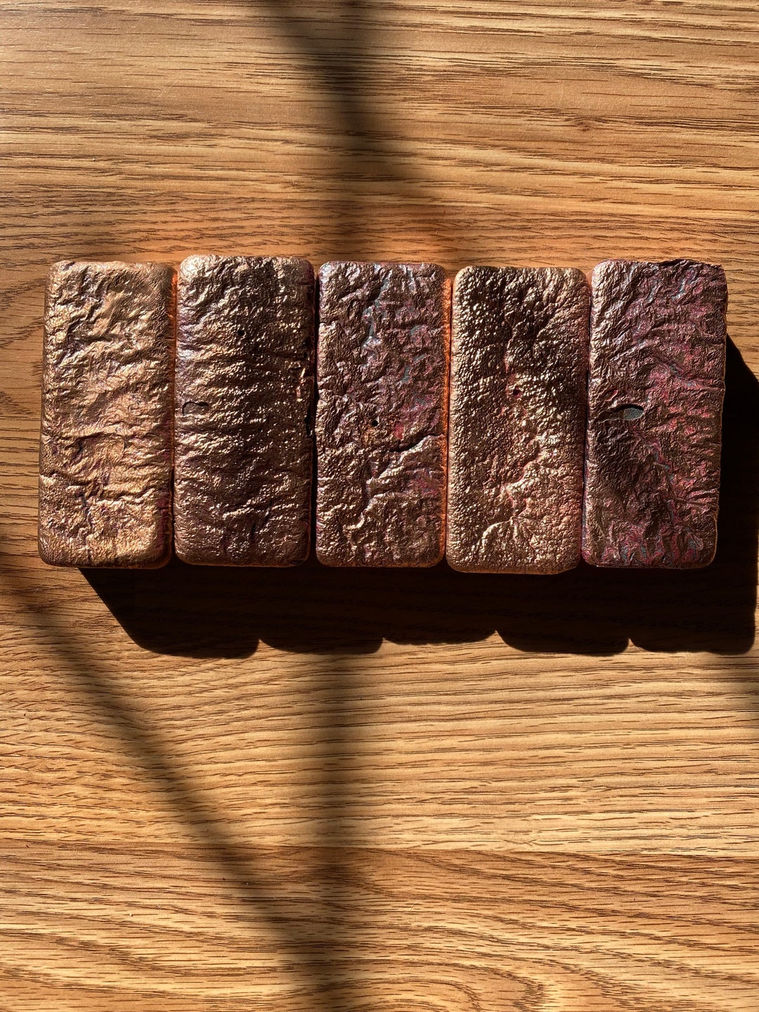 Copper Ingot Bar Hand Poured & Pure FREE SHIPPING min. Order of 2