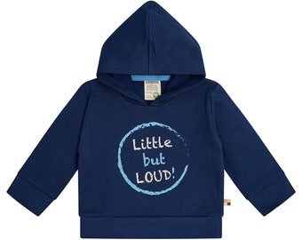 Hoodie mit Druckmotiv aus Bio Baumwolle