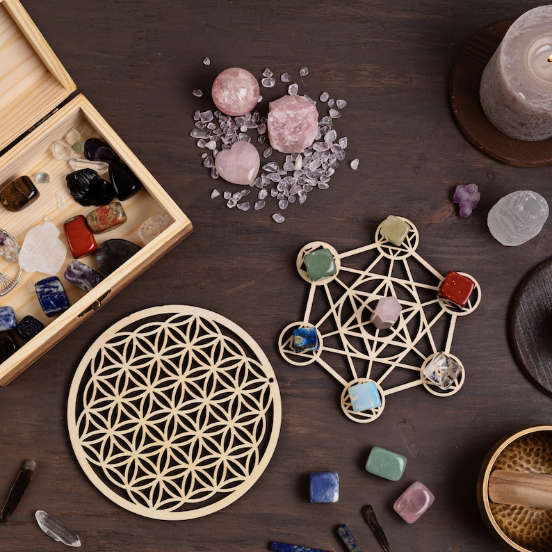 Love is in the Air, Gemstones and Mandala for Meditation and Setting ...