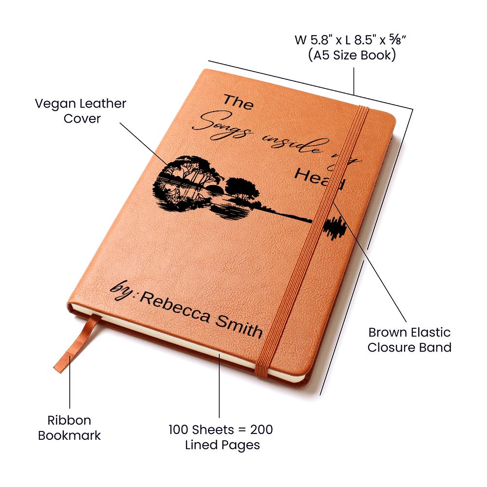 Songs Inside My Head Notebook, Musician Notebook, Customized Songwriter ...