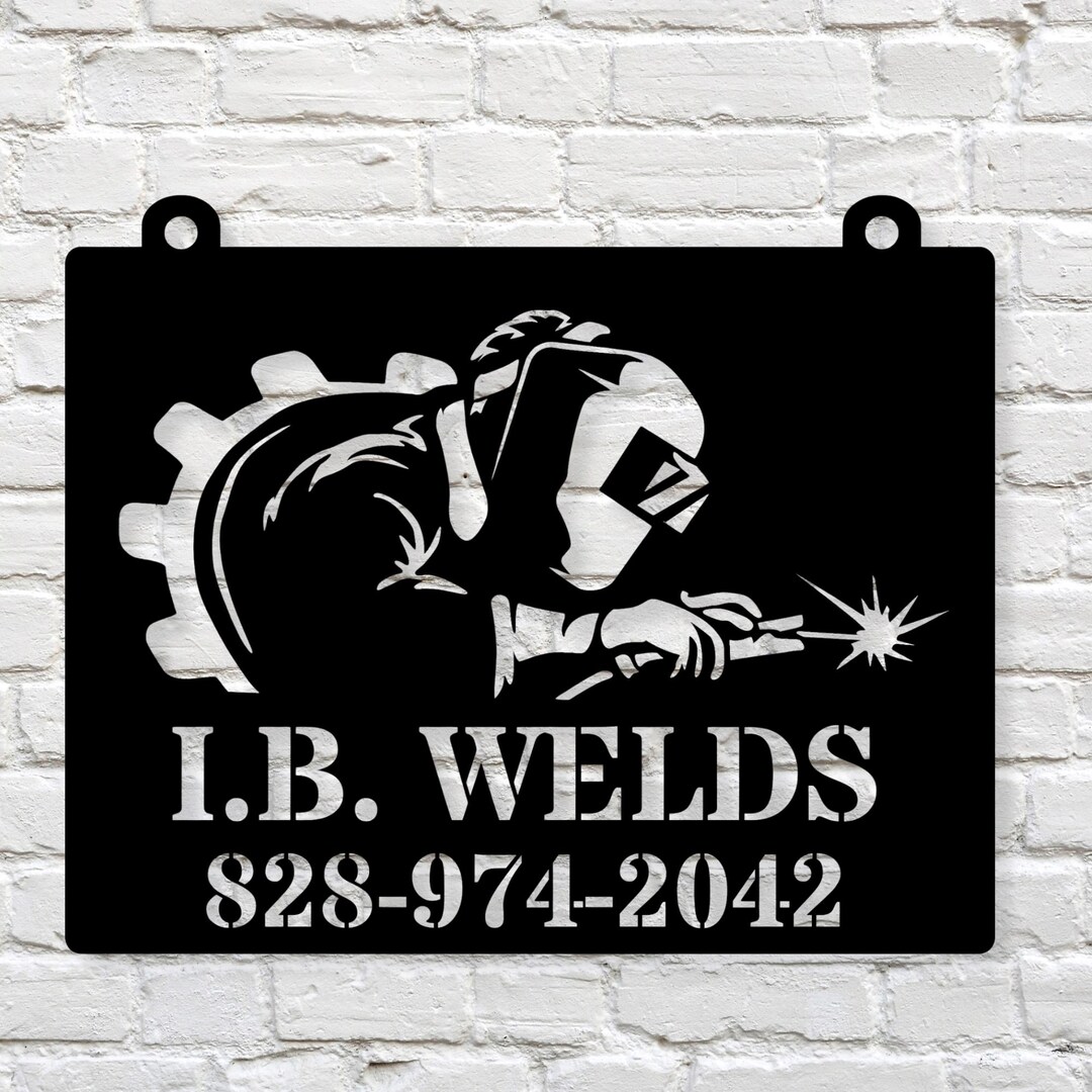 Weldon Rach Sign Custom Weld Sign - Etsy