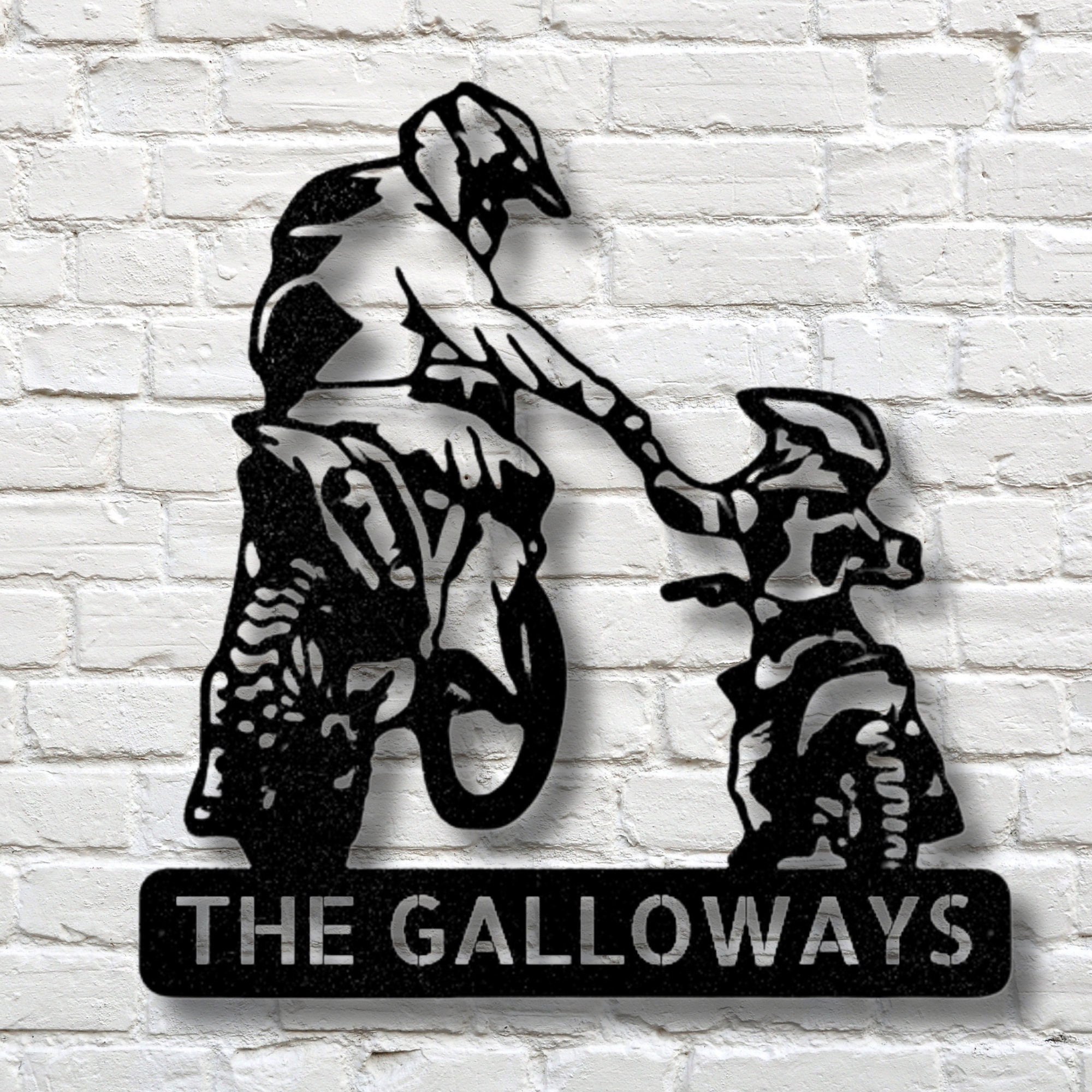 Father Son Dirtbike Ornament - Australia