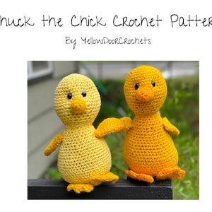 Easy Crochet Chick Pattern!