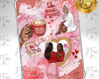 Black Love Printable Kindle Insert - DIGITAL DOWNLOAD - Etsy