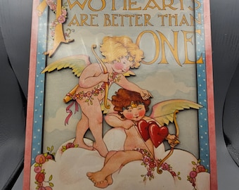 Mary Engelbreit &quot;Two Hearts are Better than One&quot; keep sake card