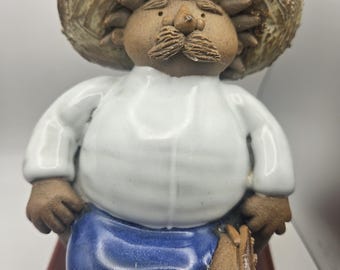 Rodo Padilla Mariachi   Chubby One&#39;s Figurine Mexican Folk Art