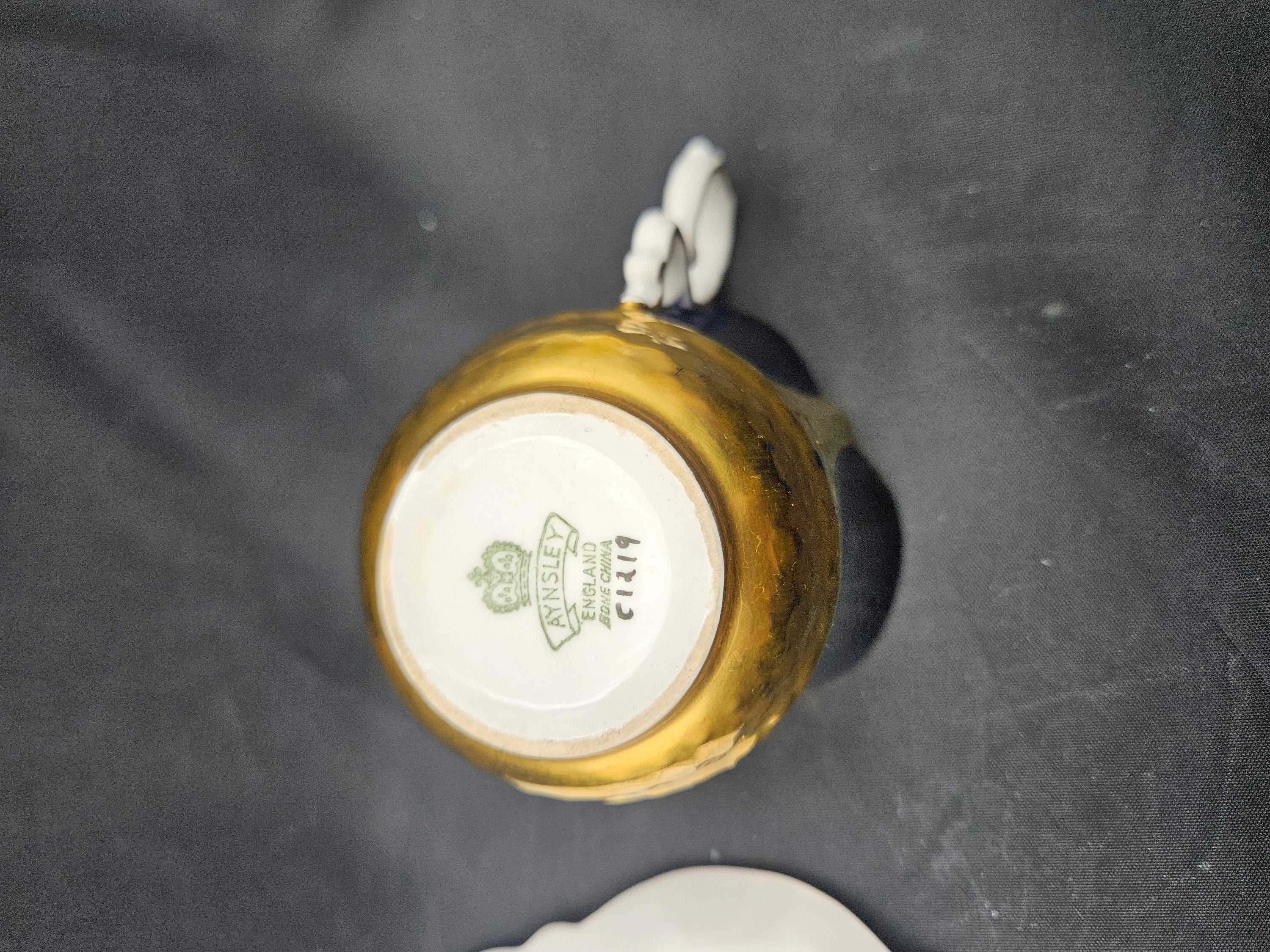 Aynsley Blue Mist Soup Cup