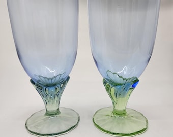 Bormioli Rocco Jugendstil Ombre Vintage Set 2 Gläser Gläser