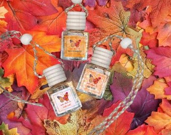 Fall&Winter Car Diffuser | Hanging Car Diffuser | Car Freshener | Scented Hanging Car Diffuser | Car Air Freshener |  8ml