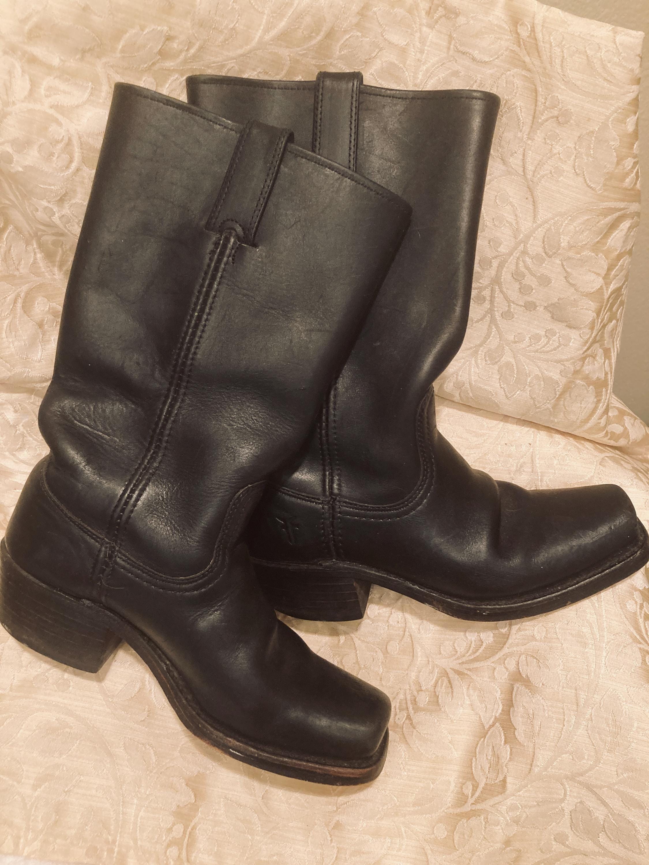 Frye parker tall boots Etsy