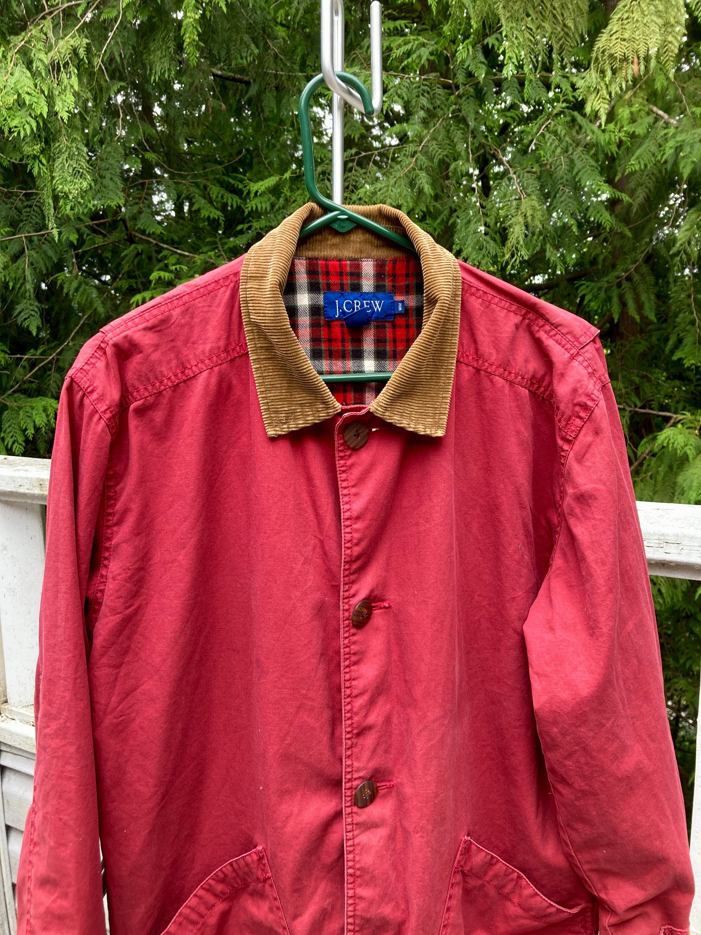 myuhi様RED Chore Coat Red Chore Jacket - Etsy