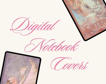 Libreta digital con diseño de estética etérea de Barbie / Portadas de GoodNotes / Planificador académico de moda / Organizador para estudiantes