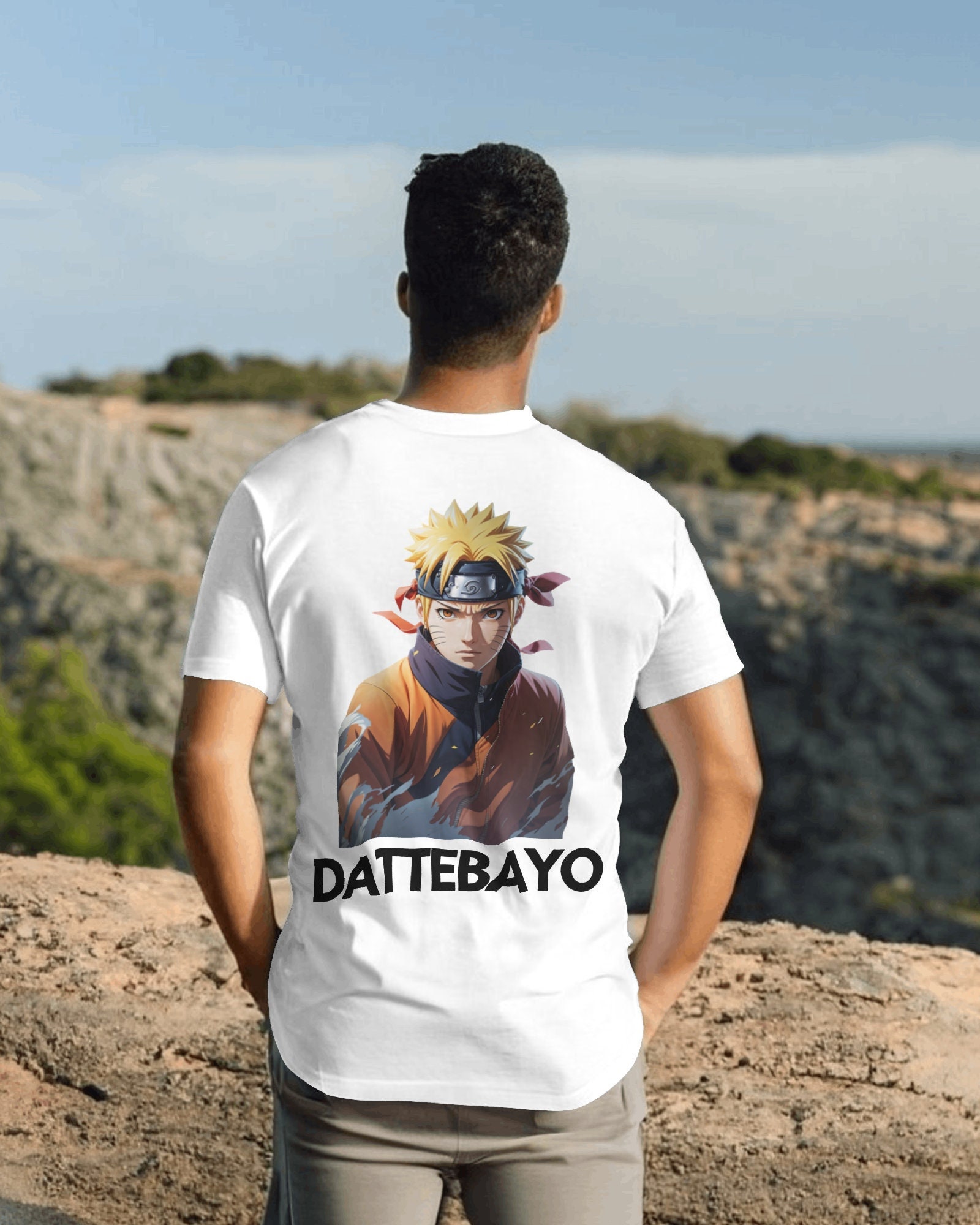 Naruto Shippuden Full Moon Hokage Clan Character Art T-Shirt