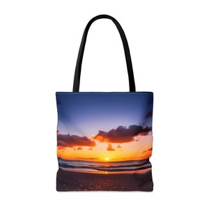 Sunset in Hawai&#39;i Large Tote Bag