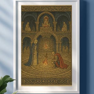 Dark souls Poster - Firelink Shrine Tapestry Art Print