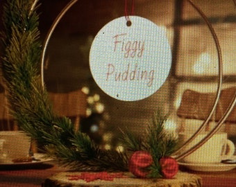 Figgy Pudding, Fruitcake Christmas Classic Ornament