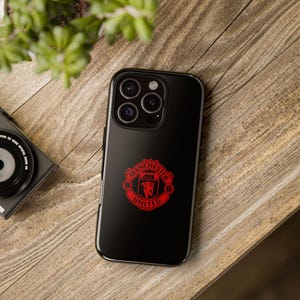 Manchester United Tough iPhone Case: Red Devil Sports Cover