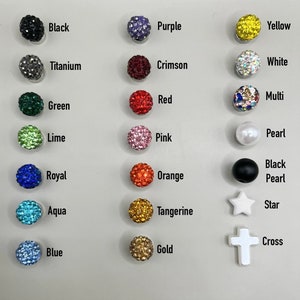 FREE SHIP CUSTOMIZE Your Baseball Beaded Necklace Many Color Options Bling Rhinestone Pollyanna Alvarado Baseball Lobster Clasp Bild 6