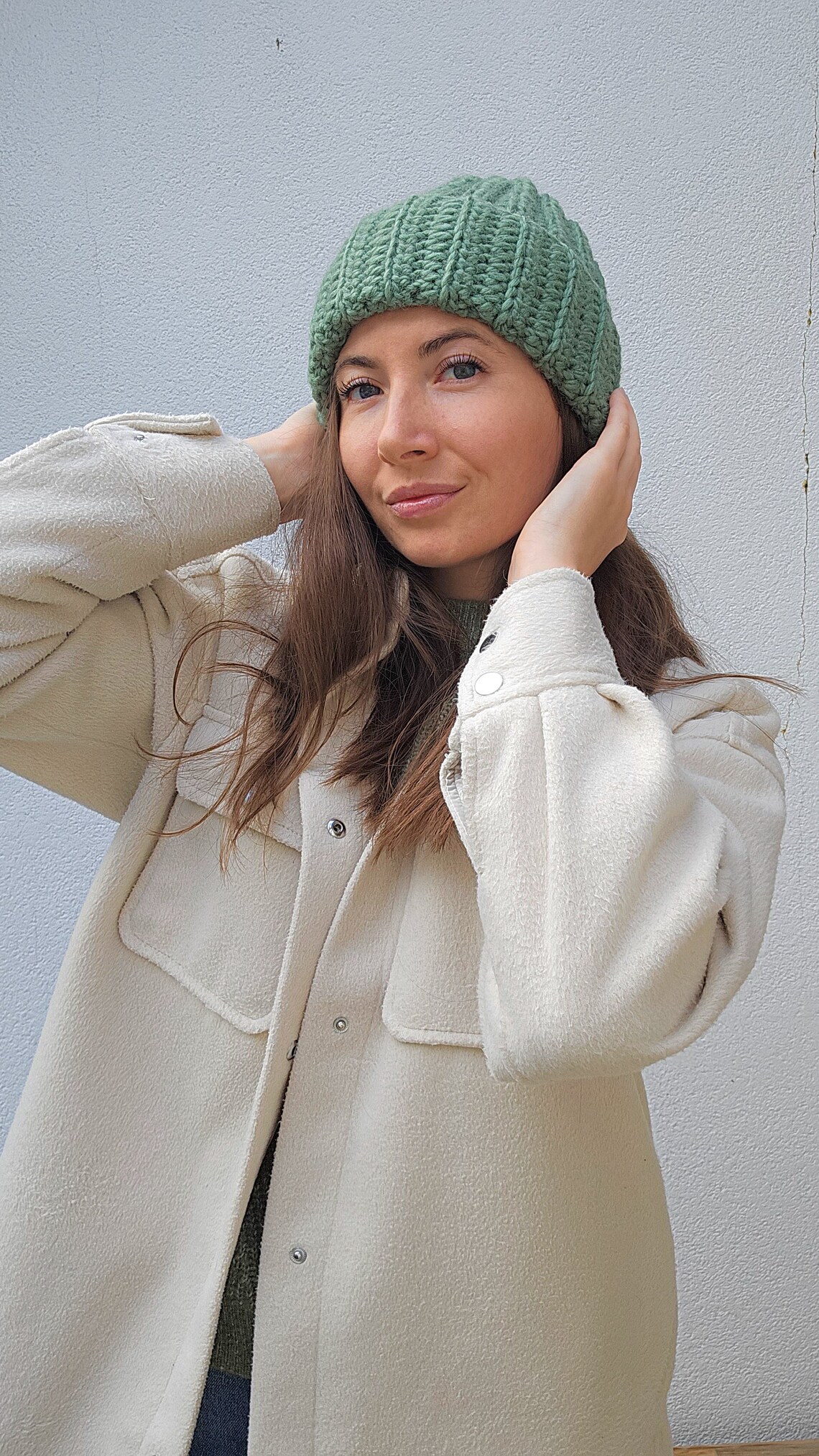 Crochet Pattern, PDF File Crochet Beanie Pattern, Crochet Beanie ...