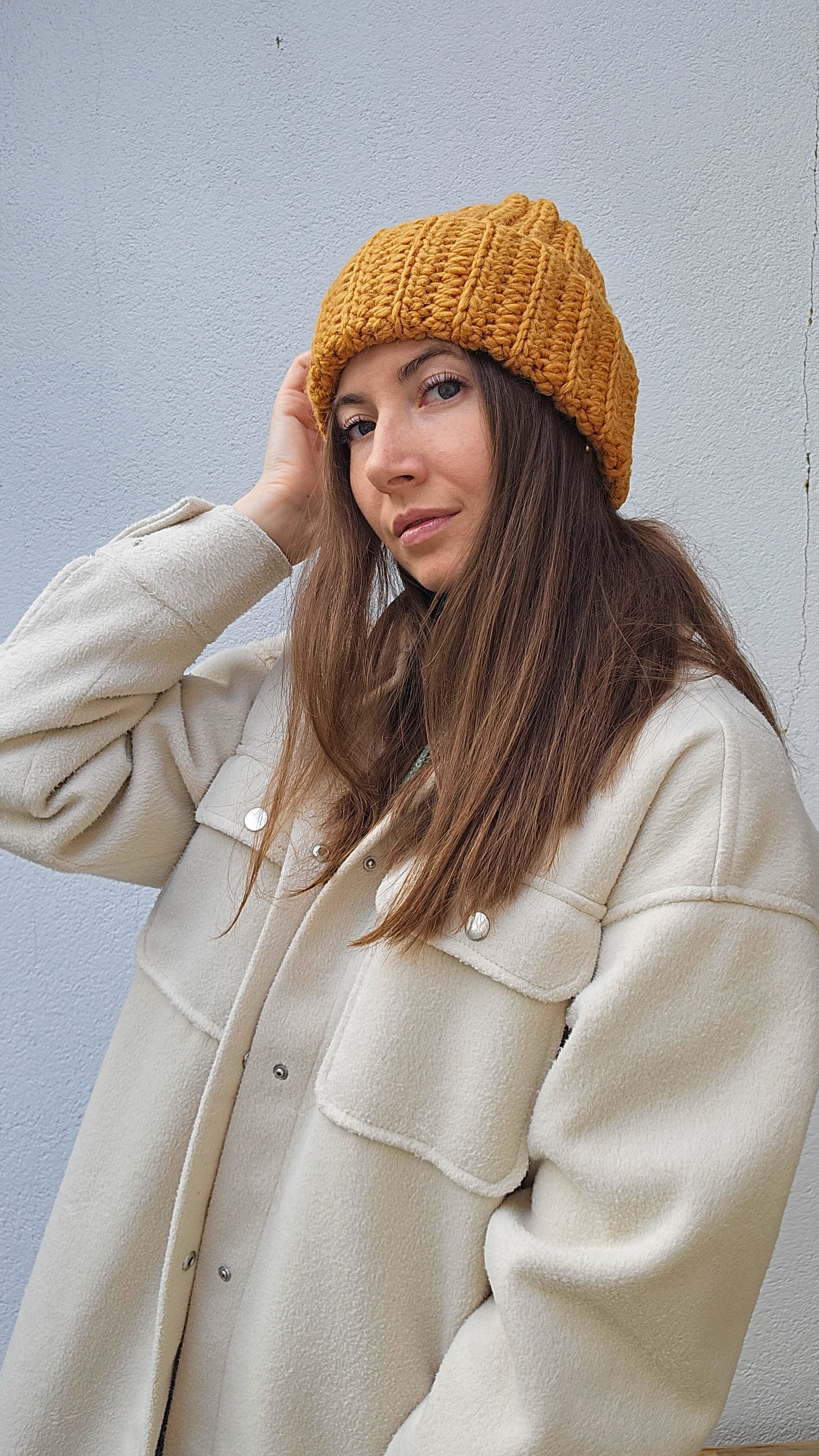 Crochet Pattern, PDF File Crochet Beanie Pattern, Crochet Beanie ...