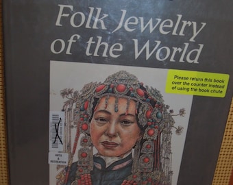 RARE Book: Folk Jewelry of the World