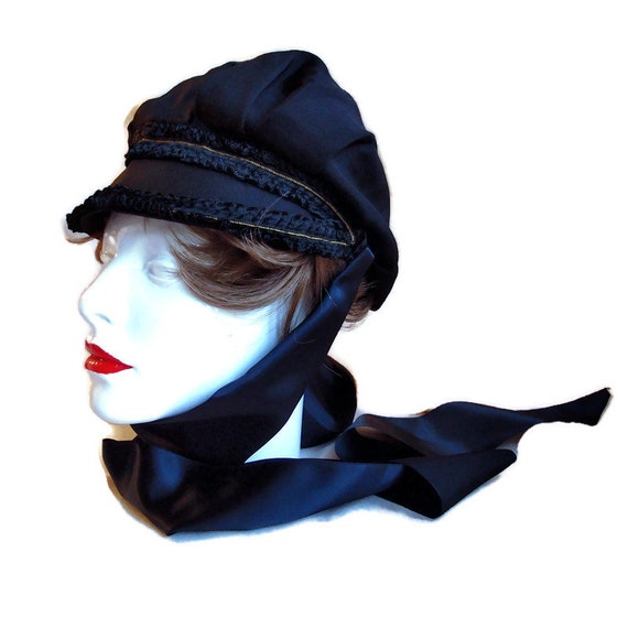 Authentic Art Deco Ladies Driving Hat