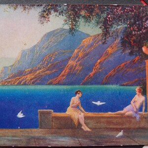 Album de cartes postales Art nouveau Maxfield Parrish