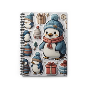 Cute Adorable Penguin Journal/Notebook