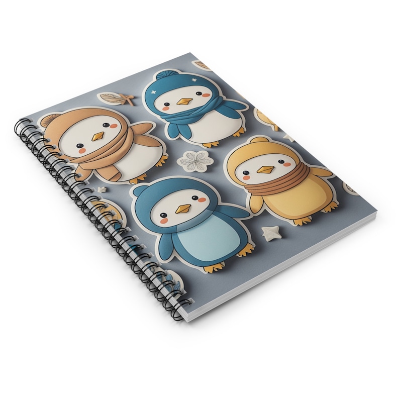 Penguins in Pairs Note Book - Etsy